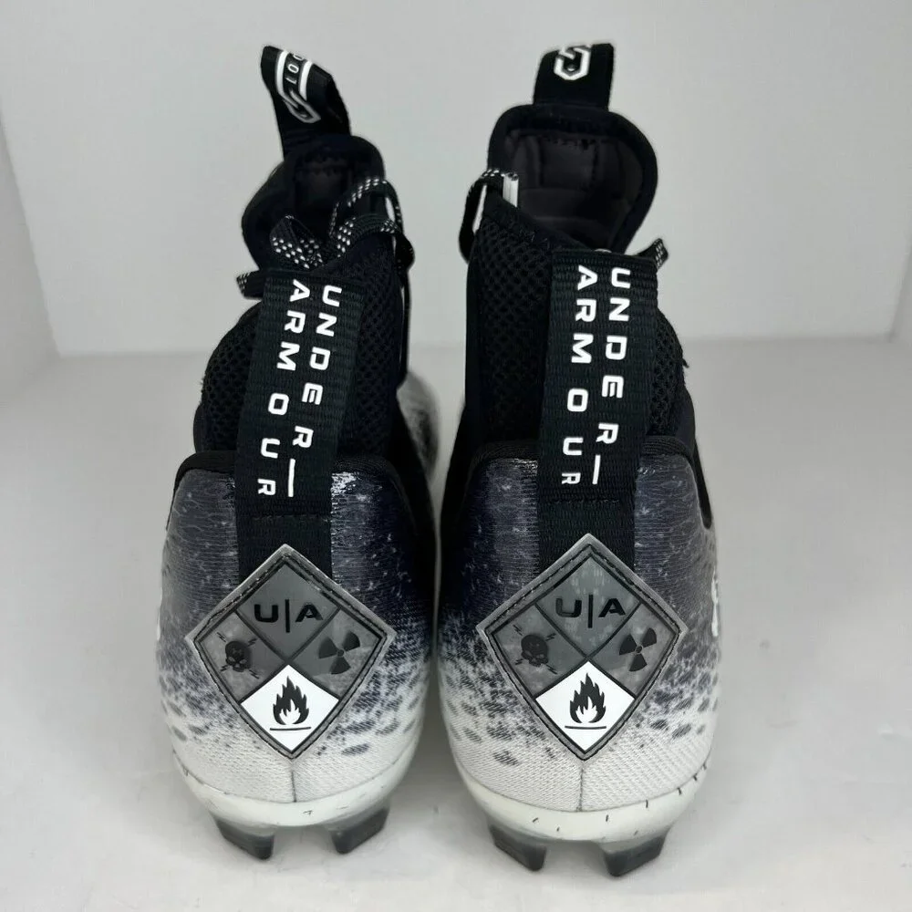 Under Armour Mens 3025082-001 Black Spotlight Lux MC 2.0 Size 12 Football Cleats